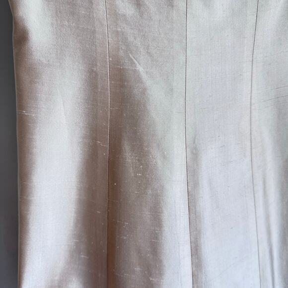 Jenny Yoo Tan Gown Ball Dress Gala Long A Line Size 0 Tan - Picture 9 of 9